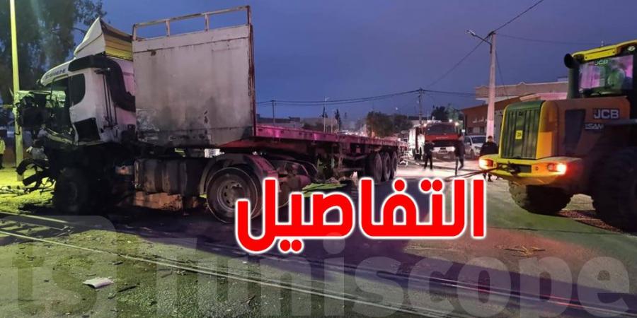 قفصة: إصطدام شاحنة نقل الغاز بقطار - اخبارك الان