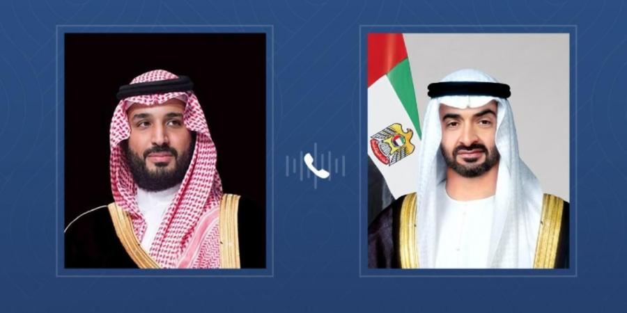 محمد بن زايد ومحمد بن سلمان يؤكدان أهمية الحفاظ على الاستقرار الإقليمي - اخبارك الان