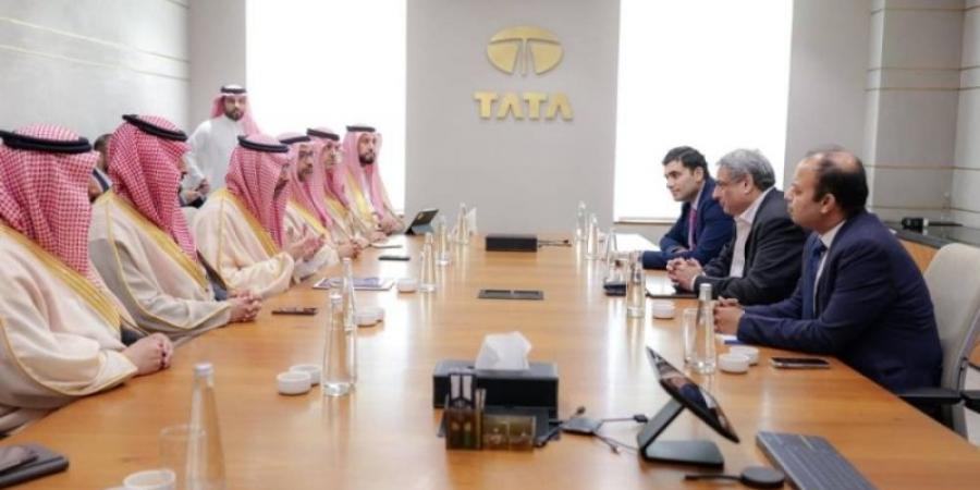 الخريف يبحث مع مجموعة TATA الهندية فرص التعاون في الصناعات العسكرية والطيران والإلكترونيات - اخبارك الان