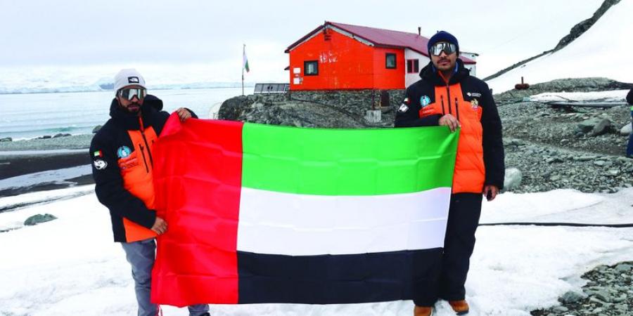 نجاح أول بعثة علمية مشتركة للإمارات إلى القطب الجنوبي - اخبارك الان