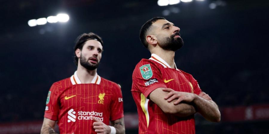 محمد صلاح يسجل في فوز ليفربول على توتنهام هوتسبير (0/4) ويتأهل لمواجهة نيوكاسل يونايتد في نهائي كأس رابطة المحترفين الإنجليزية - اخبارك الان