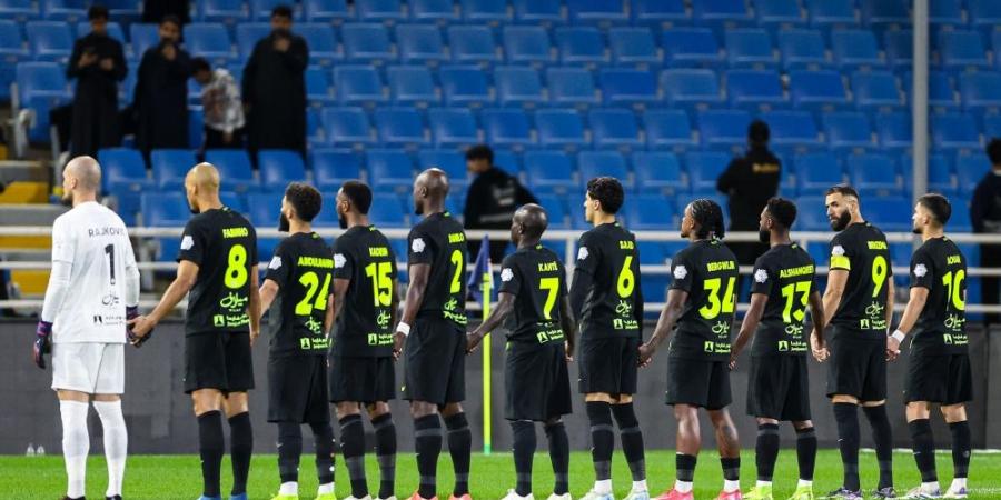 رباعي الاتحاد مهدد بالغياب عن مباراة الهلال ـ عاجل  - اخبارك الان