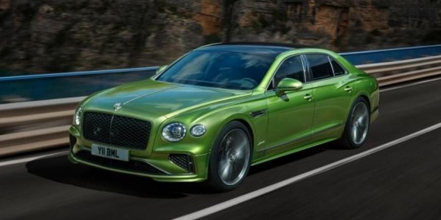 بنتلي "Flying Spur Speed"؛ قوة V8 هجينة مع نطاق كهربائي مُحسّن - اخبارك الان