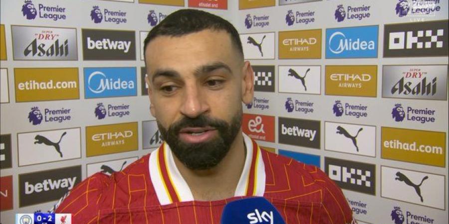 محمد صلاح: هدف ليفربول الفوز بلقب الدوري الإنجليزي.. ومانشستر سيتي فريق مميز وجوارديولا مدرب مذهل - اخبارك الان